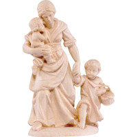 Shepherdess with children - classic