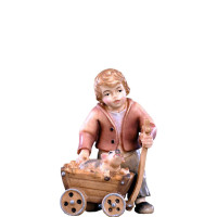 Boy with cart - classic