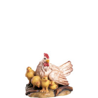 Hen with chicks - classic