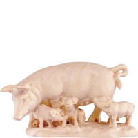 Pig with piglets - classic