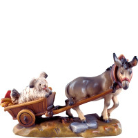 Donkey with cart - classic