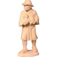 Pastier s ovečkou - farmársky z borovice