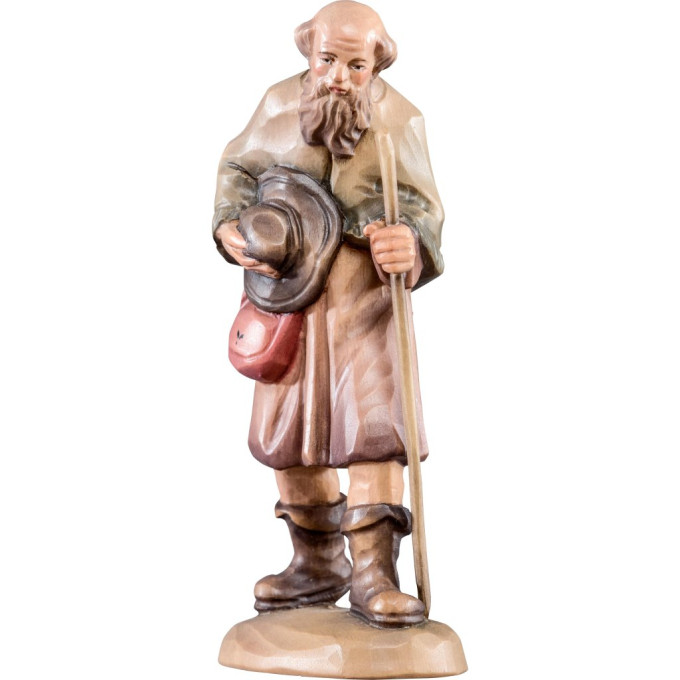 Shepherd with stick - farm made of pine