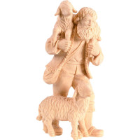 Shepherd with 2 sheep for Nativity scene - Rives