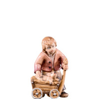 Boy with cart for Nativity scene - Rives