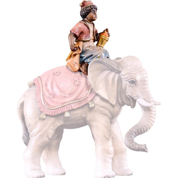 Elephant-driver for Nativity scene - Rives