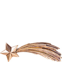 Comet star for Nativity scene - Rives