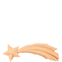 Comet star for Nativity scene - Rives