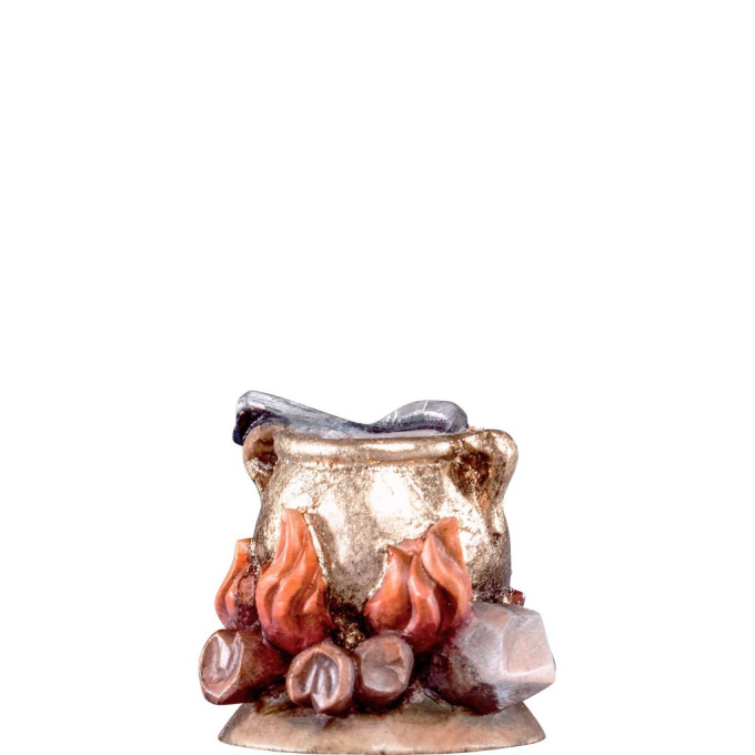 Campfire for Nativity scene - Rives