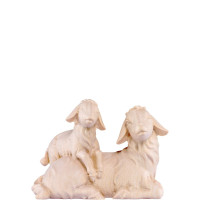 Sheep lying with lamb for Nativity scene - Artis        