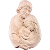 Holy Family wooden relief