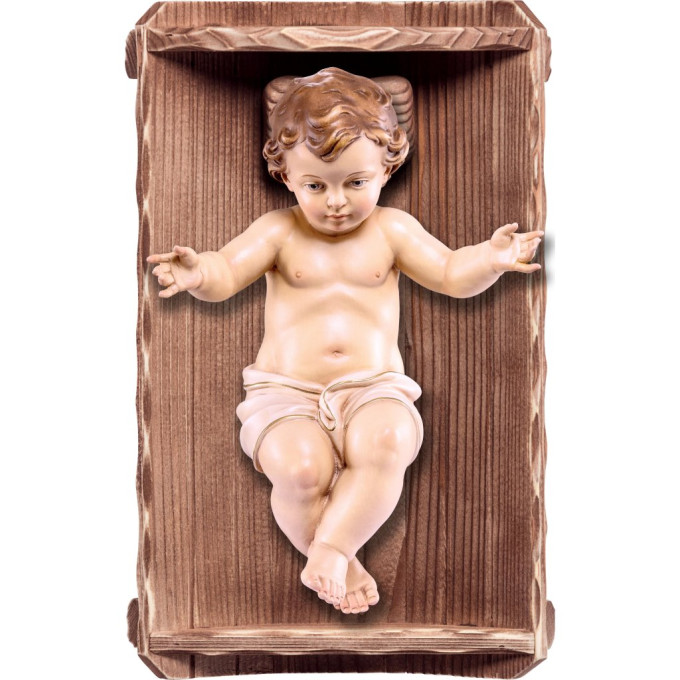Baby Jesus in cradle