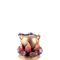 Campfire for Nativity scene