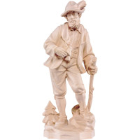 Moutaineer wooden statue