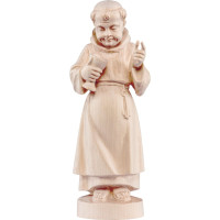 Monk with cup and keys