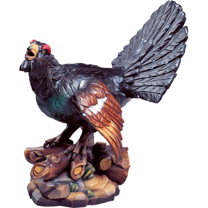 Capercailye wooden decoration