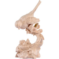 Bird's nest wooden decoration