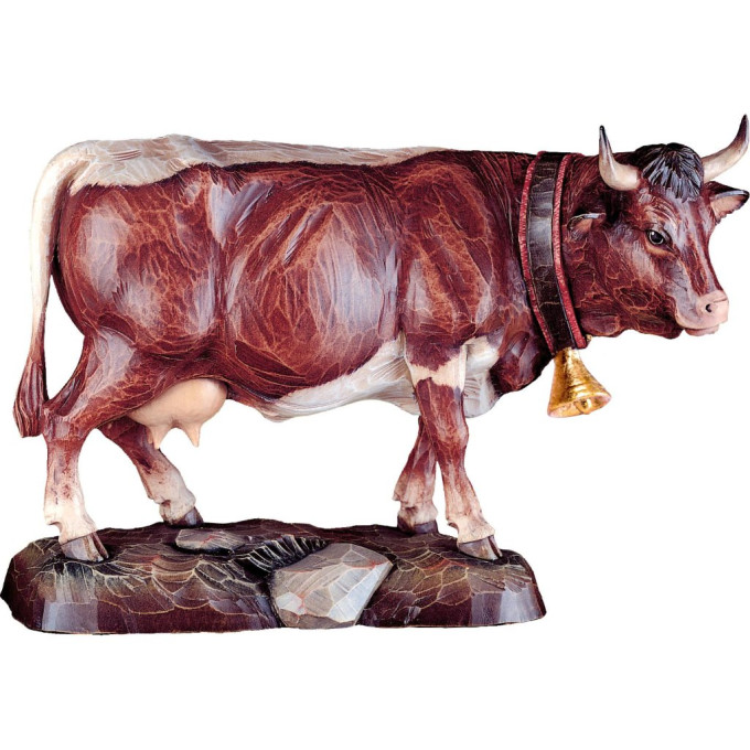 Mottled dark brown cow Pinzau