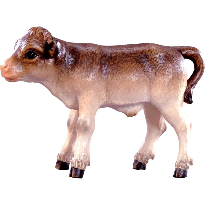 Calf wooden decoration