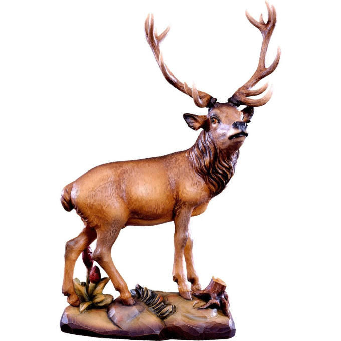 Deer wooden decoration