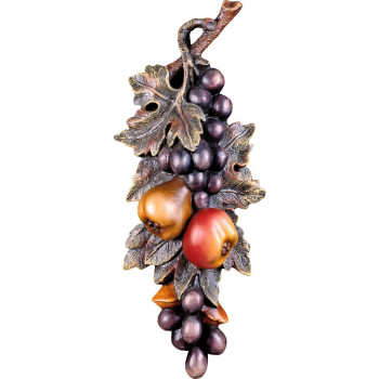 Drevený reliéf  Neskorý zber ovocia