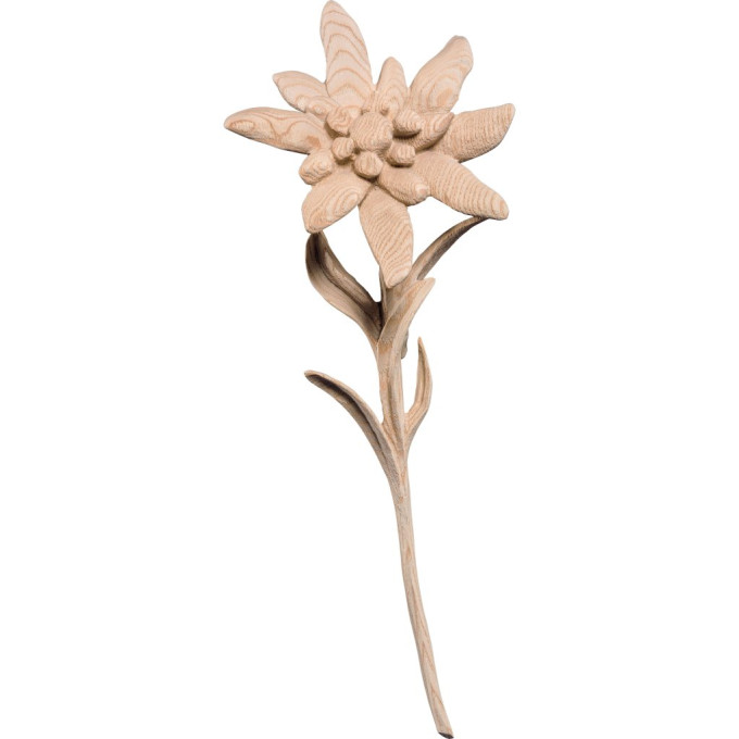 Wooden decoration Edelweiss