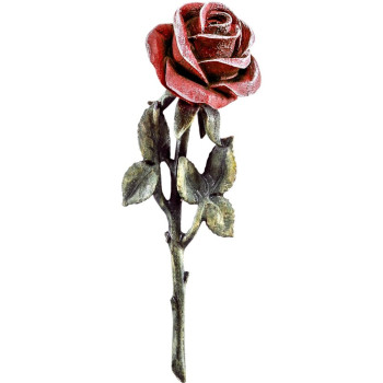 Drevená dekorácia Ruža