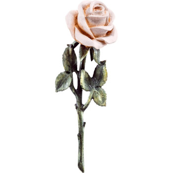 Drevená dekorácia Ruža