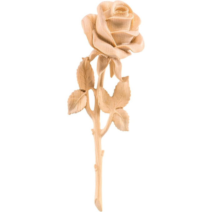 Wooden decoration Rose