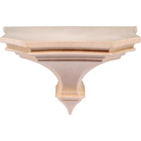 Wall pedestal for statues in Gothic style from lime wood