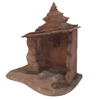 Wooden Nativity scene for figurines "Malsiner"
