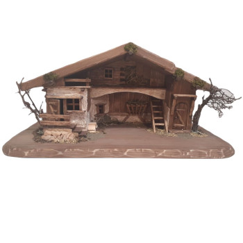 Drevený domec pre figúrky "Schönau"