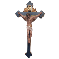 Marble cross in baroque style