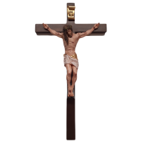 Narrow cross with Jesus