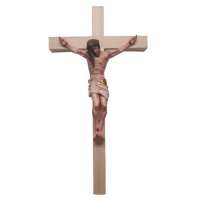 Narrow cross with Jesus