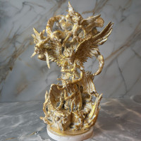 Archangel Michael "Hellfall Black or Gold" Statue