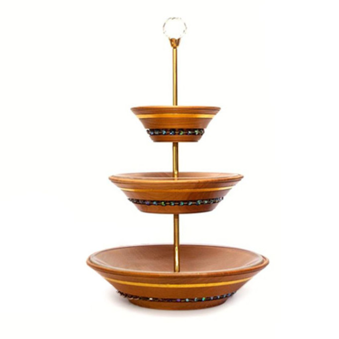 Wooden Serving Stand