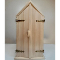 Wooden chapel for Statue
