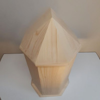 Wooden chapel for Statue