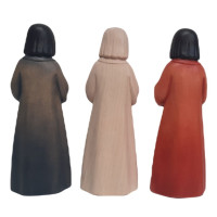 Japonec drevená socha