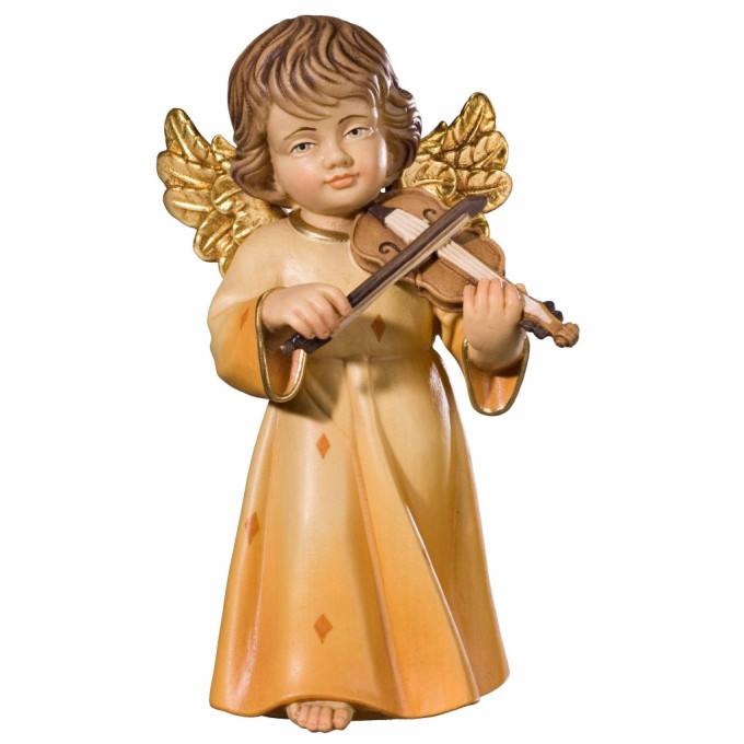 Benedict Angel with violin
