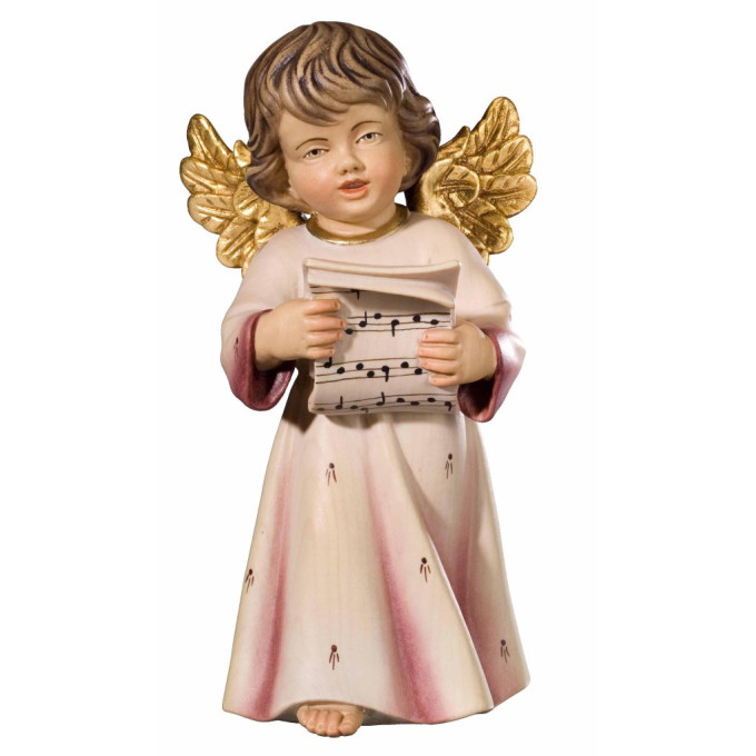 Benedict Angel with sheet music