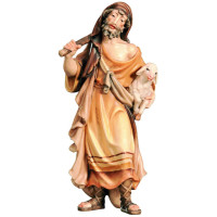 Shepherd with a sheep for the Nativity scene - Christmas