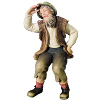 Shepherd sitting for Nativity scene - Royal