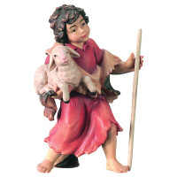 Shepherd with a lamb for Nativity scene - Royal