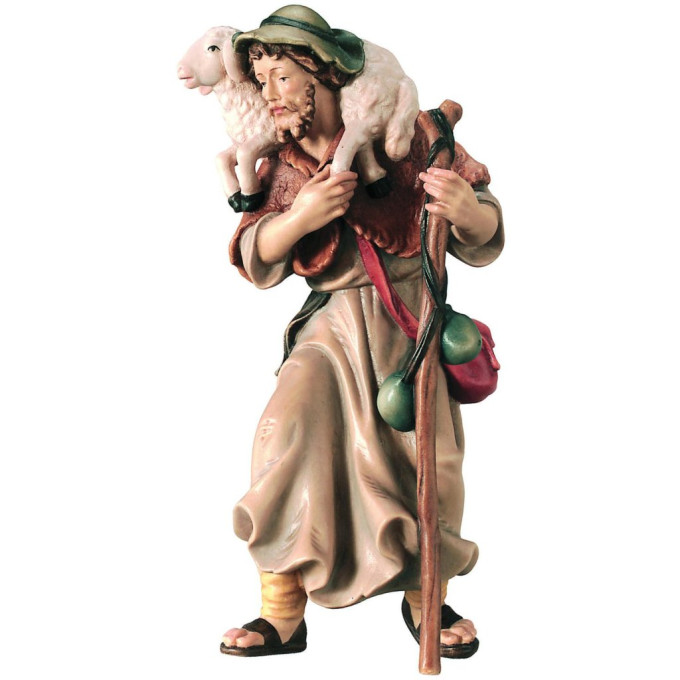 Shepherd with sheep for Nativity scene - Royal