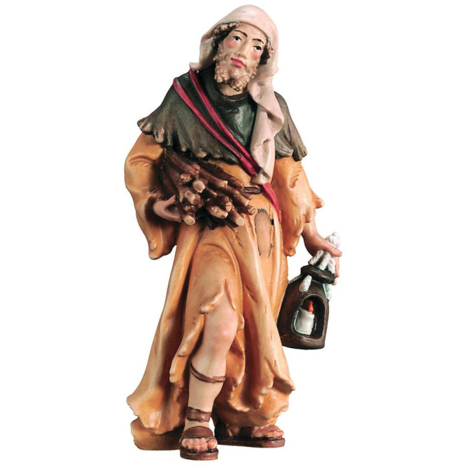 Shepherd with lantern for Nativity scene - Royal