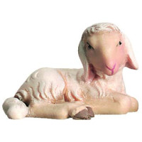 Lying lamb for nativity scene - Royal