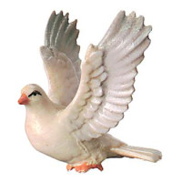 Flying Dove for nativity scene - Royal