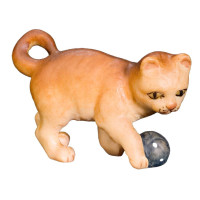 Cat with a ball for nativity scene - Royal